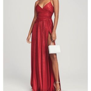 Retrofete red gown size M